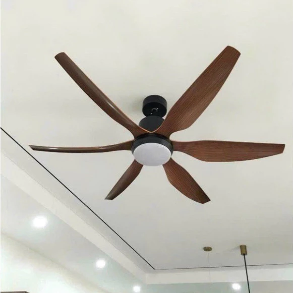 Quạt Trần Lõi Đồng Điều Khiển Từ Xa 6 Cấp Độ Gió Và 3 Chế Độ Ánh Sáng Cực Mát 6 Cánh Tự Động Bảo Hành 5 năm